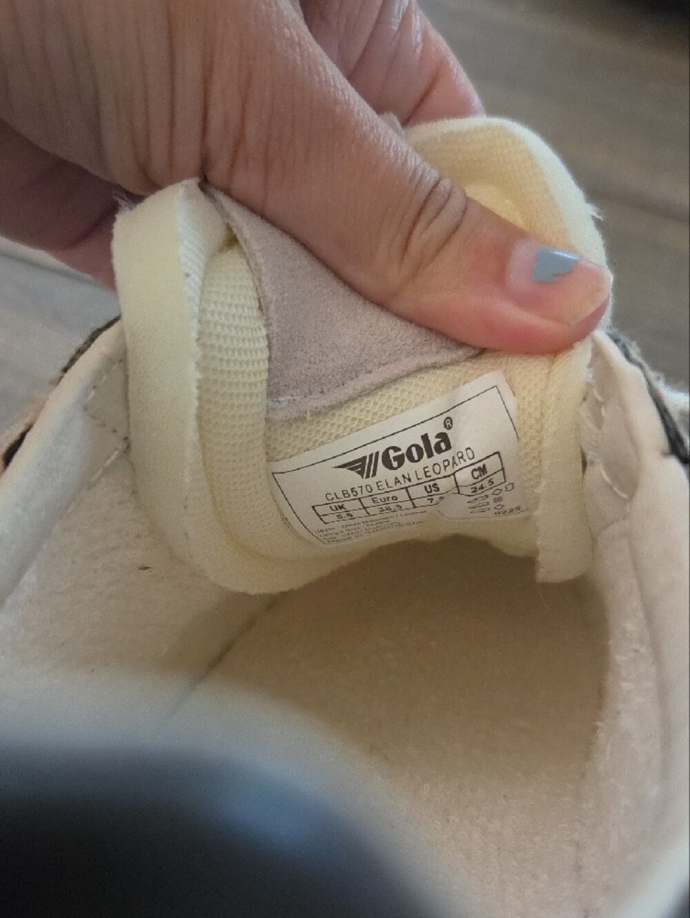 Gola for Anthropologie Women's Leopard Print Sneakers - Picture 6 of 8